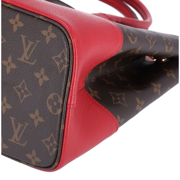 Louis Vuitton Flandrin Triple Compartment Satchel Monogram Brown Cerise M41596 - Picture 10 of 14
